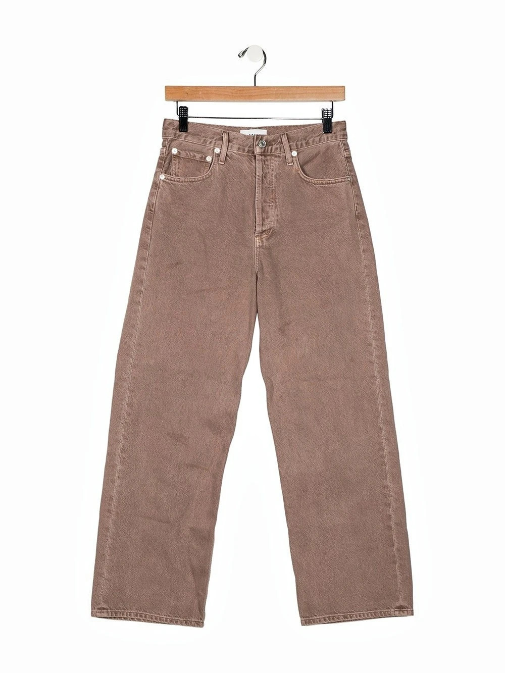 AGOLDE Jeans regenerative farm cotton size 27 mauvette straight leg